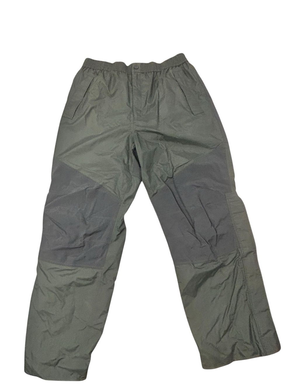 Cabelas Rain Pants Slide Over Vintage Hunter  Green XL Tall Waterproof Fishing